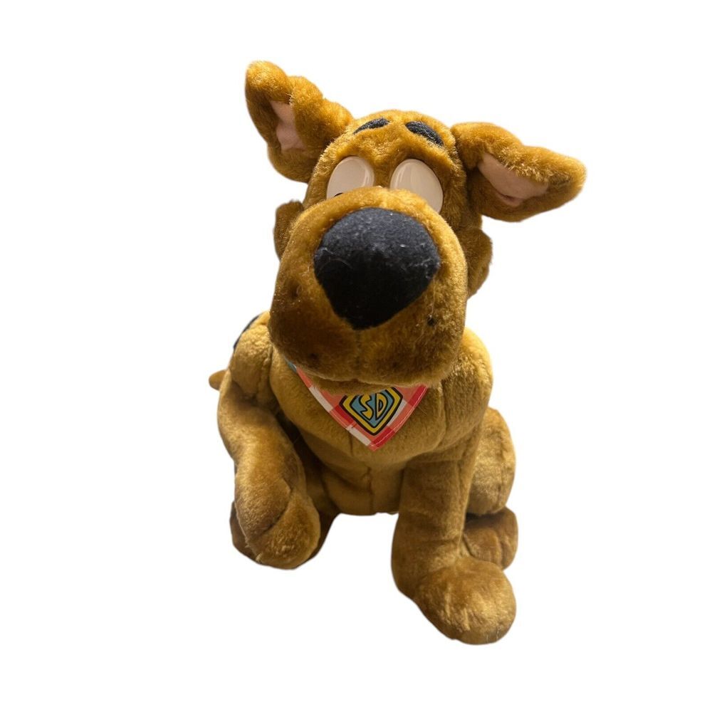Vintage Cartoon Network 2001 Snack Attack Scooby-Doo! Talking‎ 16" Plush Toy